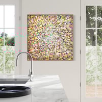 Image 9 of 'Aura solar 9' - 105x105cm, FRAMED