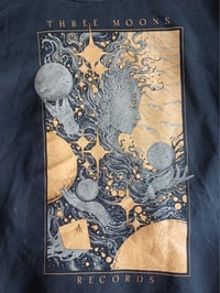 Image 3 of THREE MOONS RECORDS / ZIP HOODIE