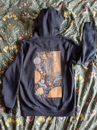 Image 2 of THREE MOONS RECORDS / ZIP HOODIE