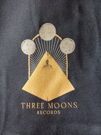 Image 4 of THREE MOONS RECORDS / ZIP HOODIE