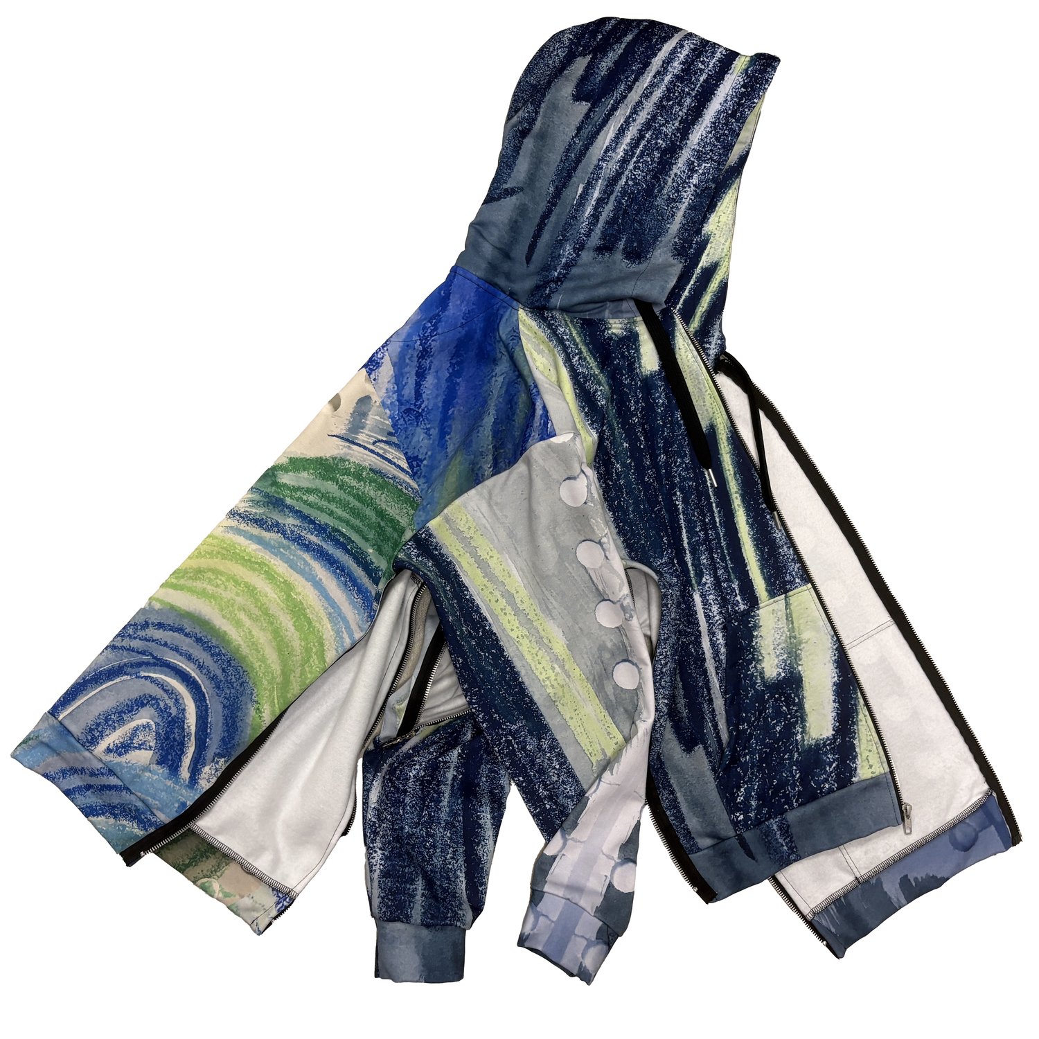 Image of MODULAR HOODED JACKET H32-025-SBC