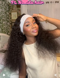 Nadula 28 inches hair band wig