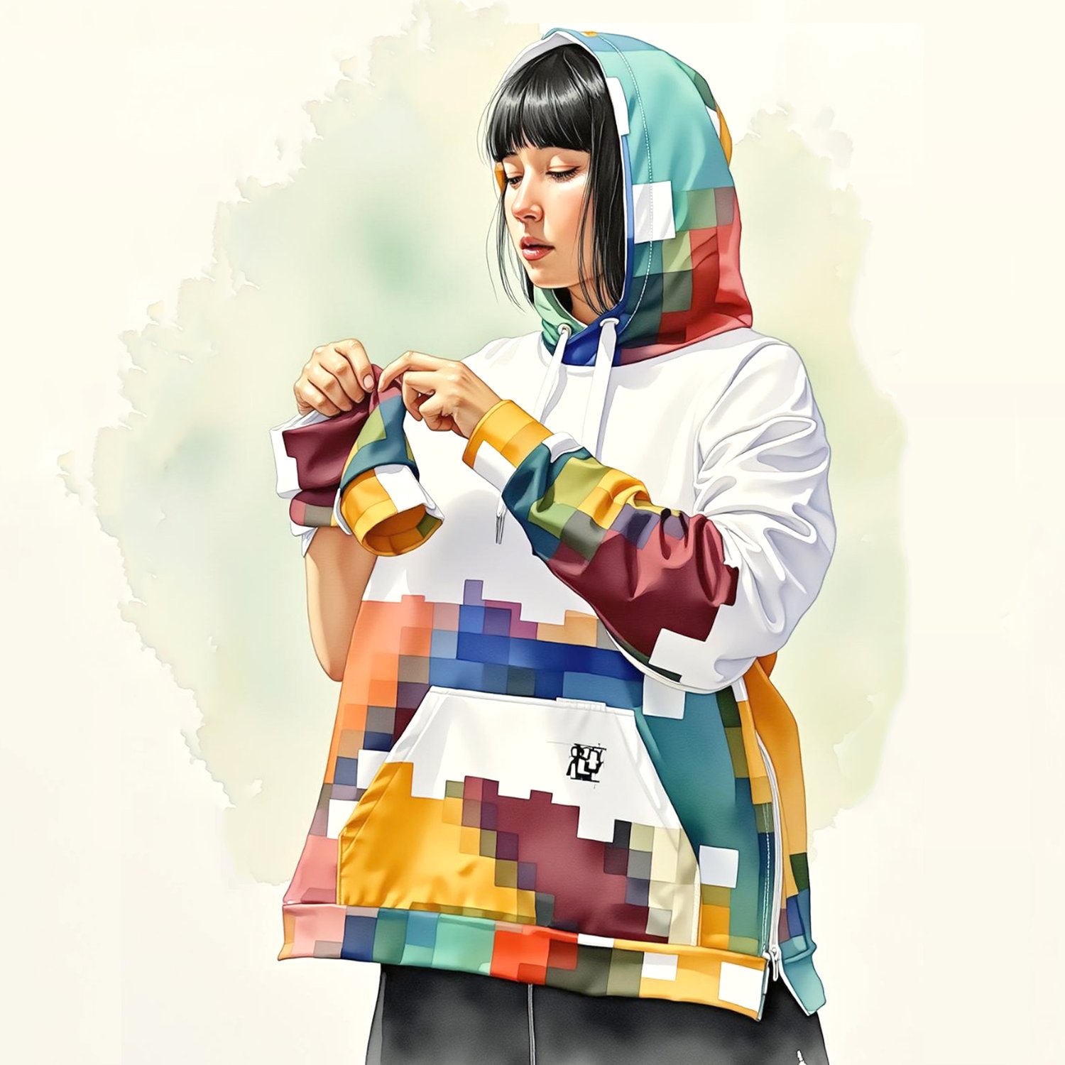 Image of ADJUSTABLE HOODED JACKET H2_2025_SBC