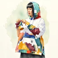 Image 2 of ADJUSTABLE HOODED JACKET H2_2025_SBC