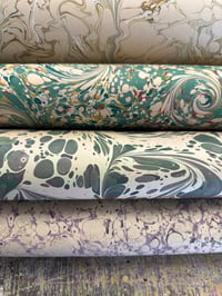 Image 1 of Marbled Paper Assorted Listing - Sheets 53-56 (to purchase individually)