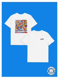 Image 1 of Change Ya Tune - White Tee #01