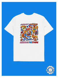 Image 3 of Change Ya Tune - White Tee #01