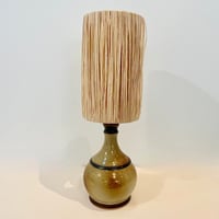 Image 2 of Lampe artisanale en grès vintage des années 70 des Ateliers Saint-Simon