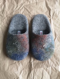Image 3 of GROUNDED GREY wool slippers