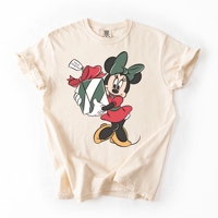 Image 1 of Present Girl Mouse Tee | made to order