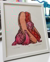 Image 2 of I is a hotdog Limited Edition Print
