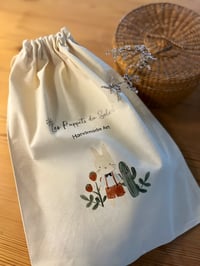 Image 2 of Gift Duo – Cotton Cardigan & Handmade Rattle (Girl)