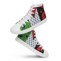Image 3 of Women’s High Top Keffiyeh Sneakers