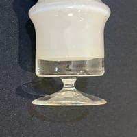 Image 5 of  Vase design vintage en verre opalin blanc Karl Friedrich Glas - Allemagne - Années 1960–70