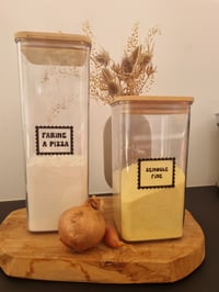 Image 2 of LOT de 6 étiquettes pour bocaux 