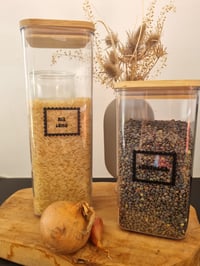 Image 3 of LOT de 6 étiquettes pour bocaux 