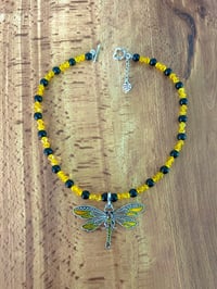 yellow dragonfly
