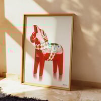 Image 1 of Dalahäst Print