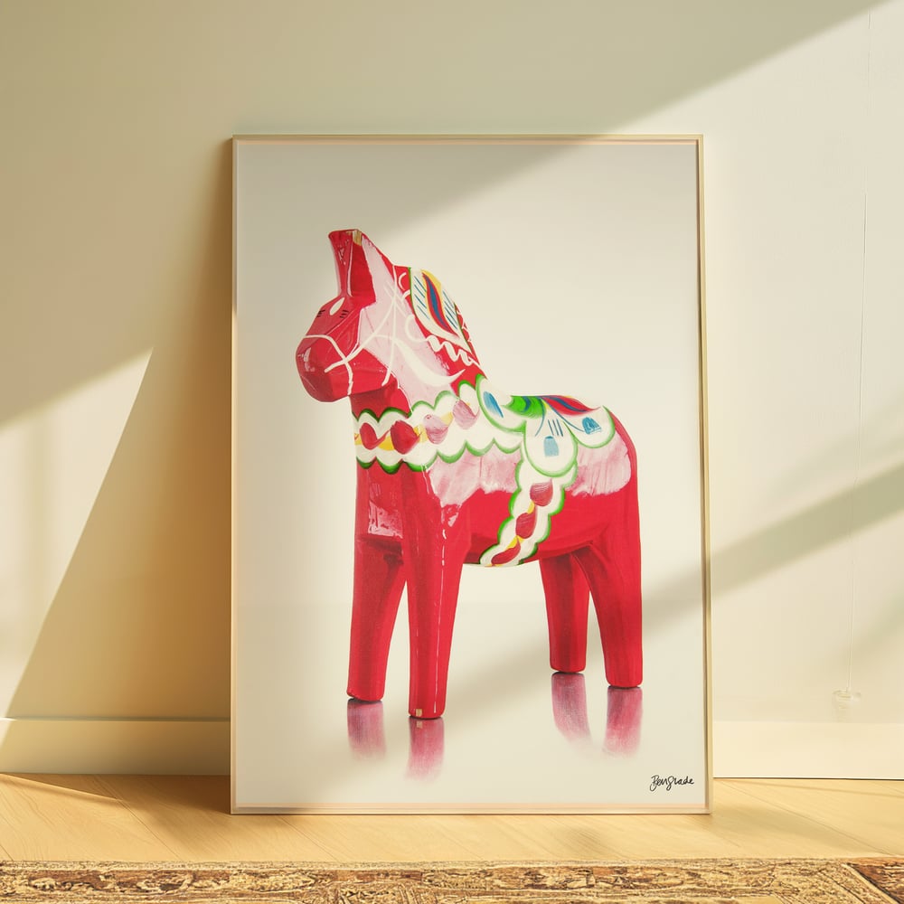Dalahäst Print