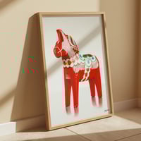 Image 5 of Dalahäst Print