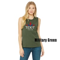 Image 9 of  Ladies' Jersey Muscle Tank / B6003