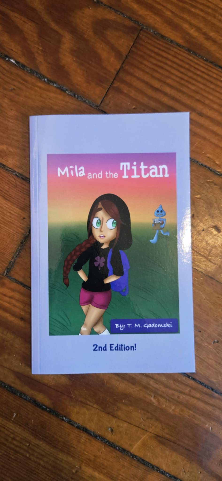 Image of "Mila and the Titan" novelette by T. M. Gadomski