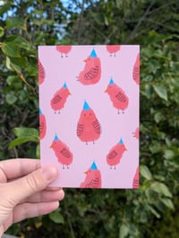 Partybirds Greeting Card