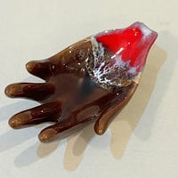Image 3 of Petit vide-poche en forme de main en céramique de Vallauris  - 1960s - Bibelot