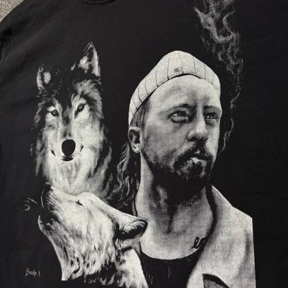 DJ LUCAS WOLF PAINTING SHIRT Image 2