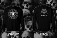 O.S.I. "Akephalos Daemonas Seal" crewneck