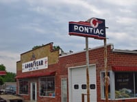 Image 2 of Leist Oil Co Pontiac T-Shirt (One-sided) White