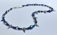 Image 1 of Cicada Wing Necklace 