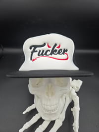 Image 2 of  FUCKER FOAM TRUCKER EMBROIDERED HAT - SYNDER BRAND