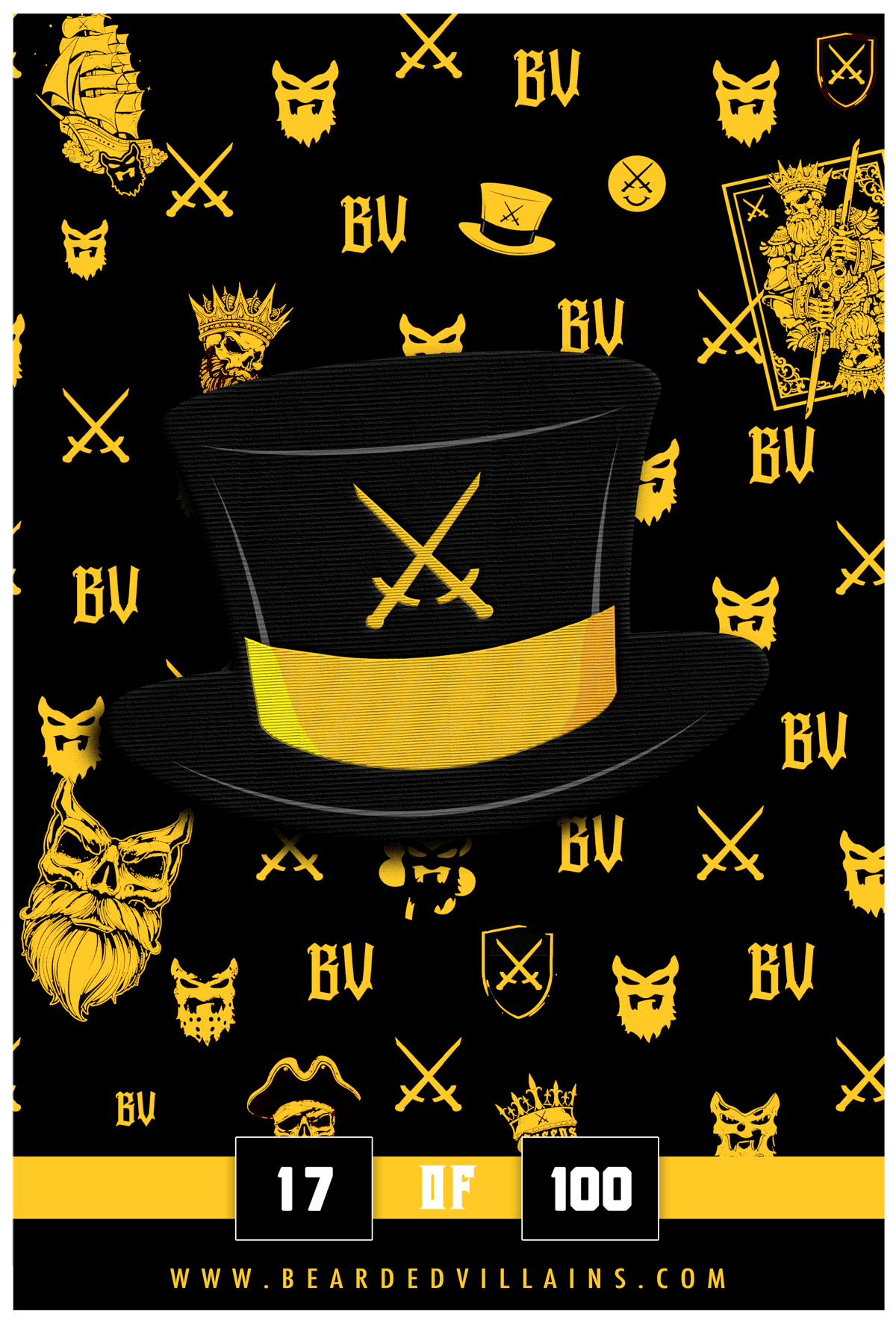 Image of TOP HAT YELLOW