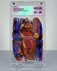 LeBron James | Game-Worn Swatch | One-of-One