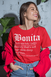 Image 5 of Bonita Definition Tee - Black T-Shirt with Unique "Bonita" Graphic and Meaningful Text Design