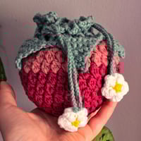 Image 1 of Strawberry Trinket Pouch