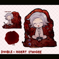 Image 1 of eito aotsuki double-insert acrylic standee 3
