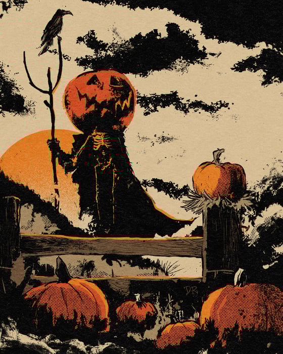Image of Pitchfork Pumpkin