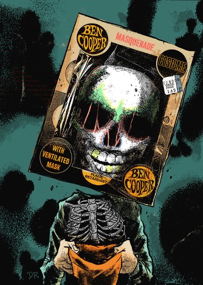 Image of Ben Cooper Skeleton Boy