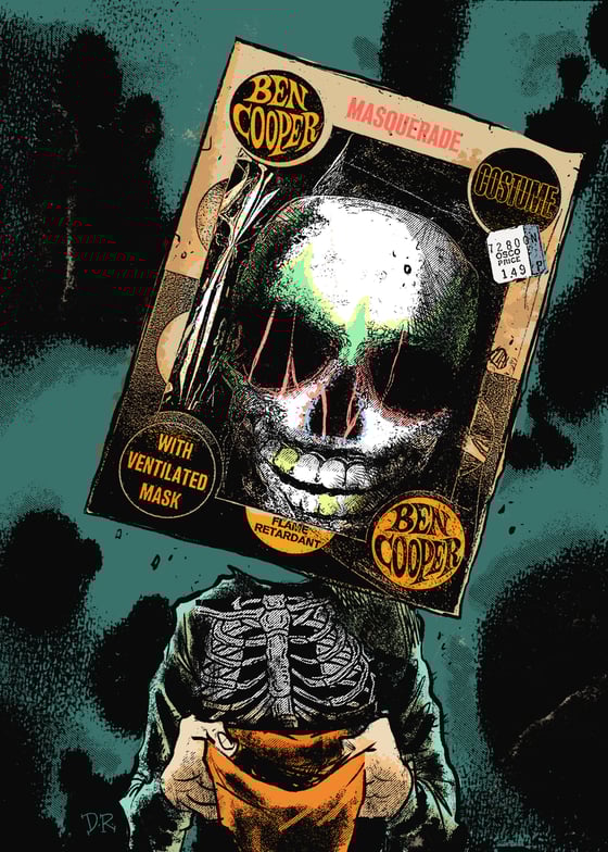 Image of Ben Cooper Skeleton Boy