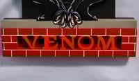 Image 6 of Venom Hand Crafted 3D Wooden Diorama Wall Décor