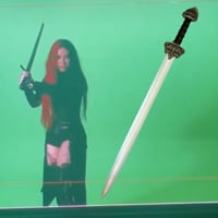 PROP sword from several scenes of VAMPYRE music video