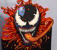 Image 22 of Venom Hand Crafted 3D Wooden Diorama Wall Décor