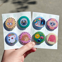 PBS Kids Nostalgia Button Pack