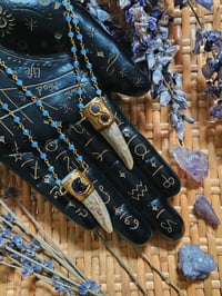 Image 3 of 'ANTLER × ROSARY' necklaces