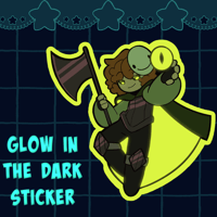 Image 1 of C!Dream Glow in the Dark Sticker