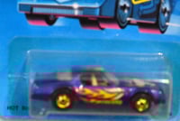 Image 2 of 1989 Hot Wheels Blue “Hot Bird” with Firebird Emblem – Diecast Car NIP”