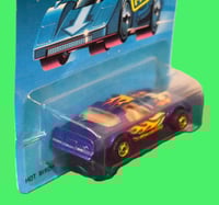 Image 4 of 1989 Hot Wheels Blue “Hot Bird” with Firebird Emblem – Diecast Car NIP”