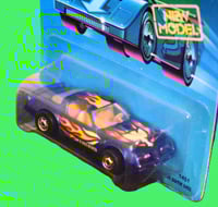 Image 5 of 1989 Hot Wheels Blue “Hot Bird” with Firebird Emblem – Diecast Car NIP”